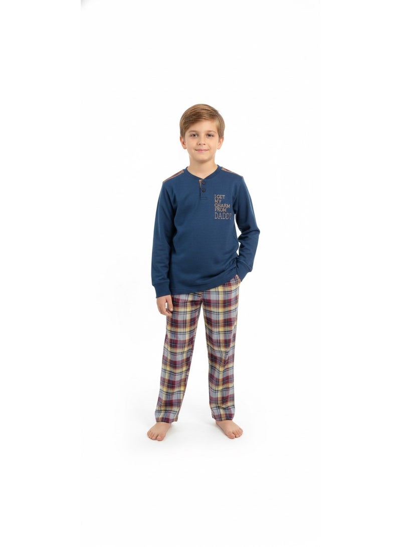Kids' Winter Homewear Pajamas – Trendy, comfortable designs perfect for lounging and sleep.